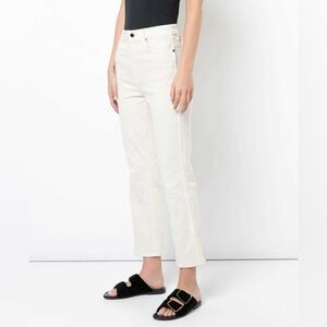 KHAITE Ecru Benny Women's Jeans EUC